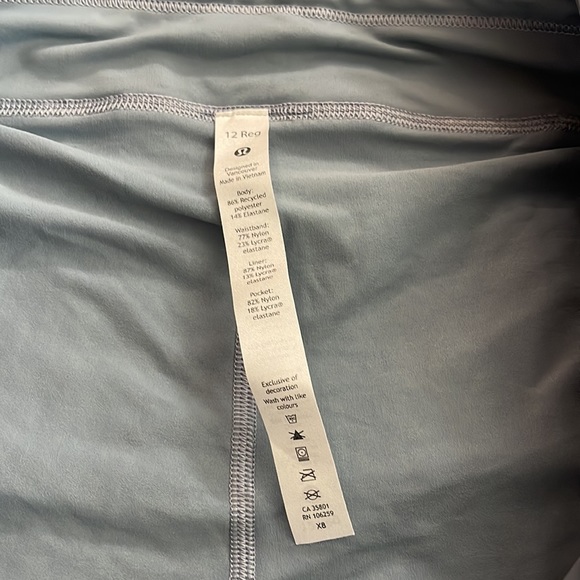 Pace rival tennis skirt blue grey chambray colour - Picture 3 of 7